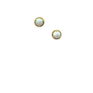 Dainty Opalite Post Earrings (EGP467OP) Earrings athenadesigns 