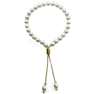 Pearl Pull Chain Bracelet: (PGBT334) Bracelet athenadesigns 