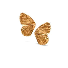 Load image into Gallery viewer, Natural Bronze Butterfly Post Earrings (EGP4BFLY) Earrings athenadesigns 
