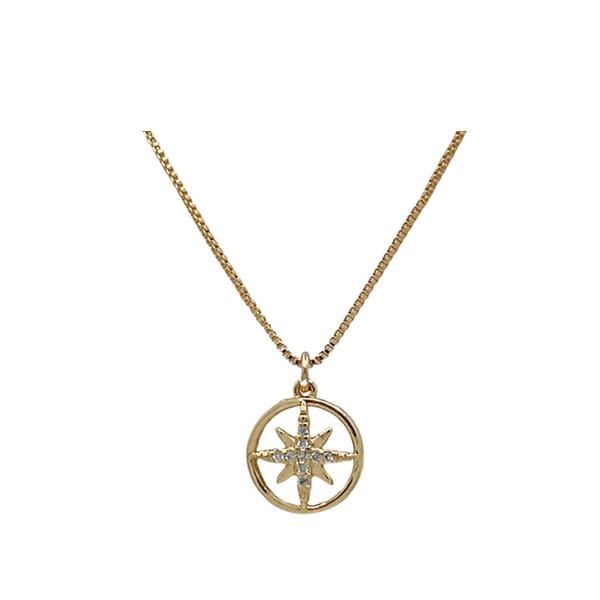 Charm: North Star Pendant (NGCH540NST) Necklaces athenadesigns