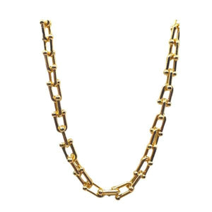 Thinner Gold Fill U Link (NG401) Necklaces athenadesigns 