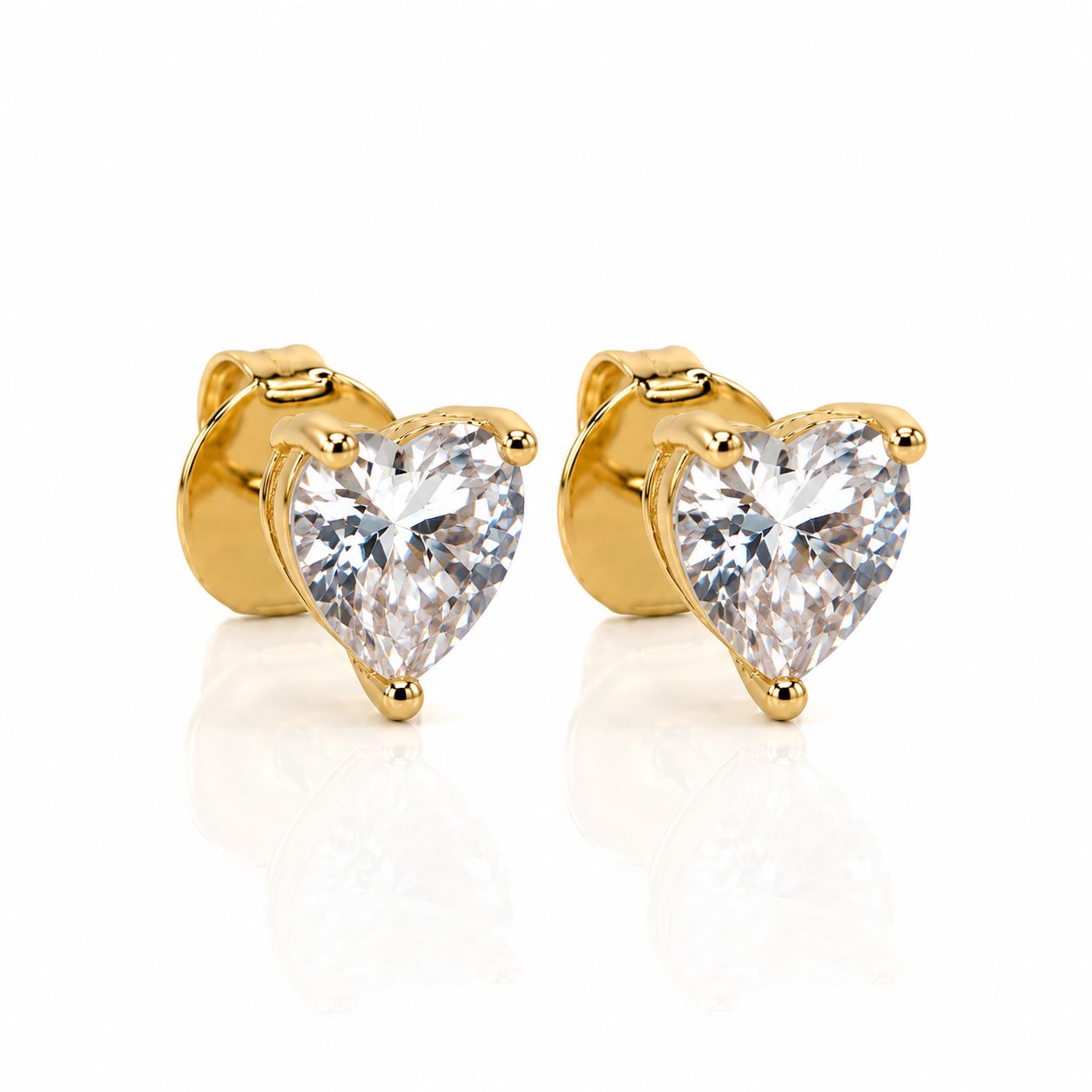 Sweetheart Studs Earrings Water & Tree