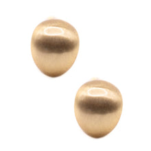 Load image into Gallery viewer, Brushed Half Hoop W/Post Earrings athenadesigns EGTH468 Gold