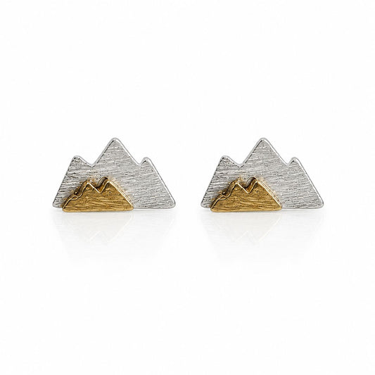 Majestic Alpine Earrings Earrings YTC ESS608MTN Silver/Gold