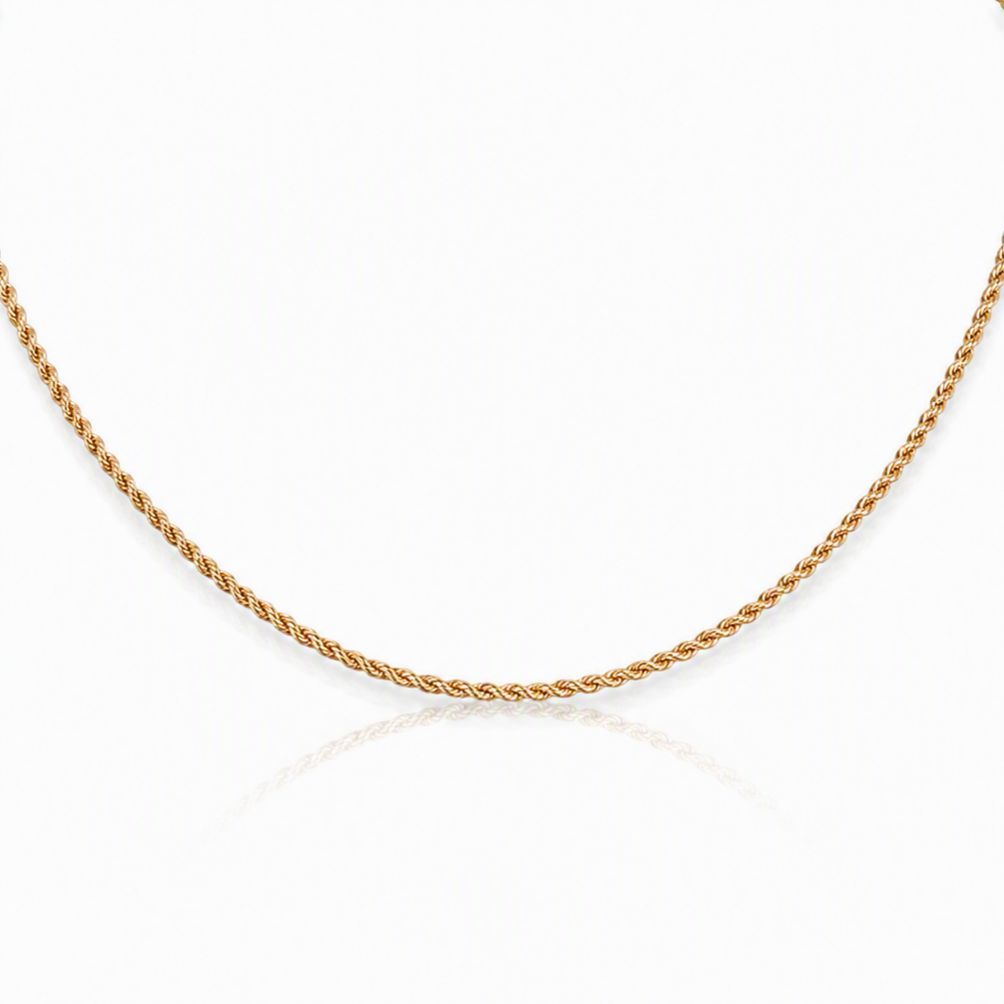 Rope Chain Necklace Necklaces athenadesigns 16" : NCG400/16