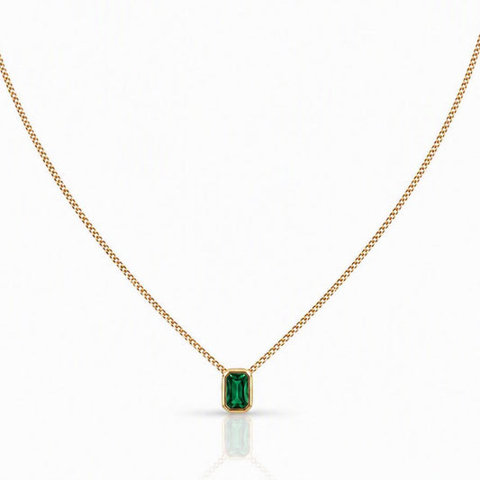 Petite CZ Charm Necklace Necklaces Beads