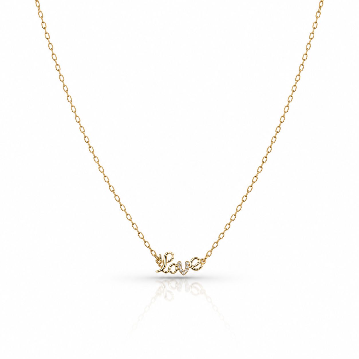 Mon Amour Necklace Necklaces Beads NGFC143 Gold