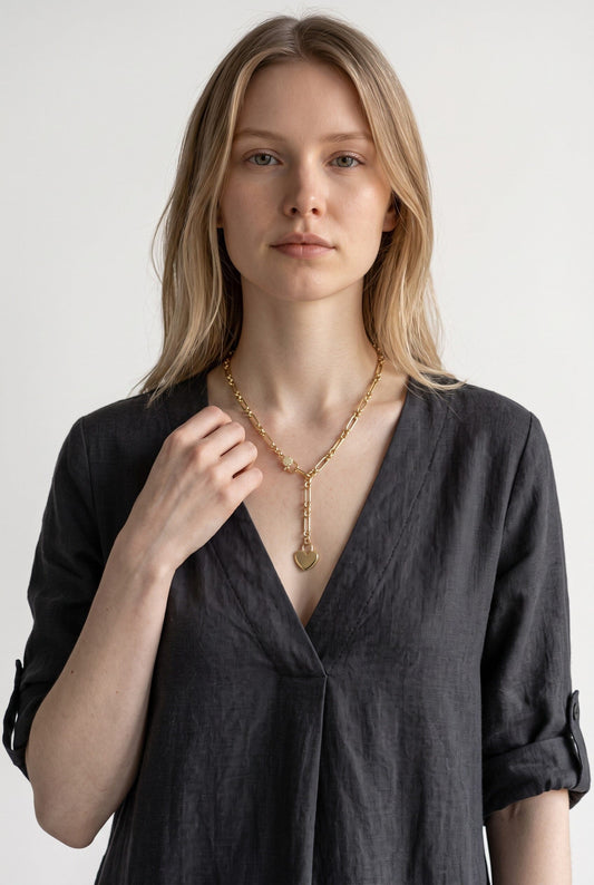 Lariat of Love Necklace Necklaces athenadesigns