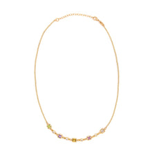 Load image into Gallery viewer, Multi Color Stone Necklace Necklaces athenadesigns