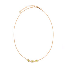 Load image into Gallery viewer, Triple Birthstone Necklace - August Necklaces athenadesigns