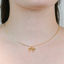 Load image into Gallery viewer, Plain Bow Necklace Necklaces athenadesigns