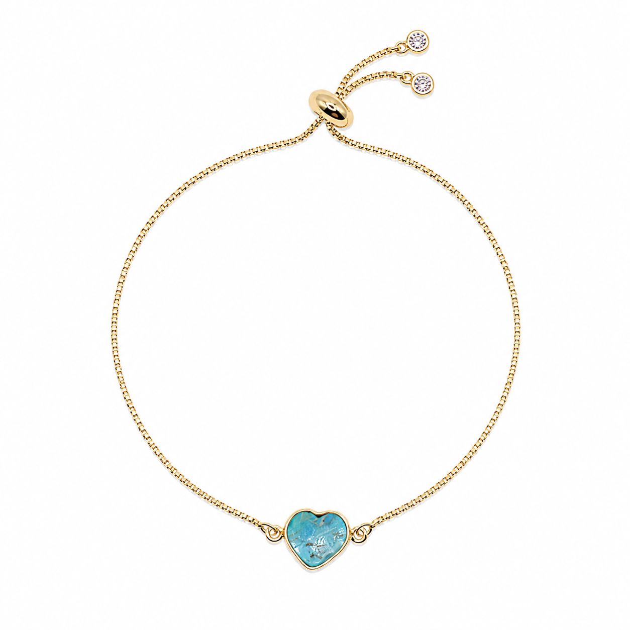 Semi Precious Pull Chain Bracelet Bracelet athenadesigns PBT67TQ