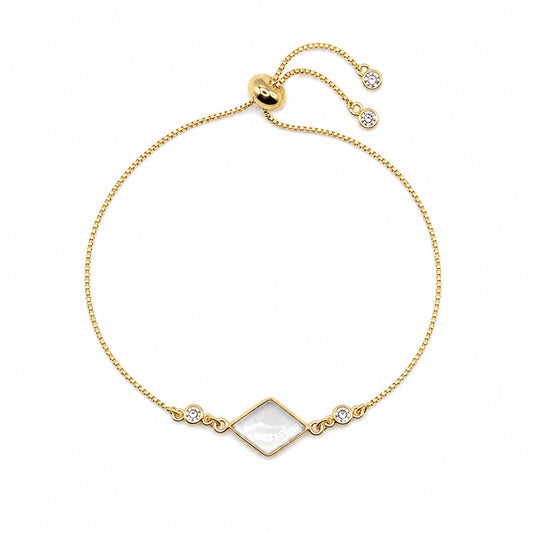Diamant Pull Chain Bracelet Bracelets Gems Ocean PGBT426CL Clear
