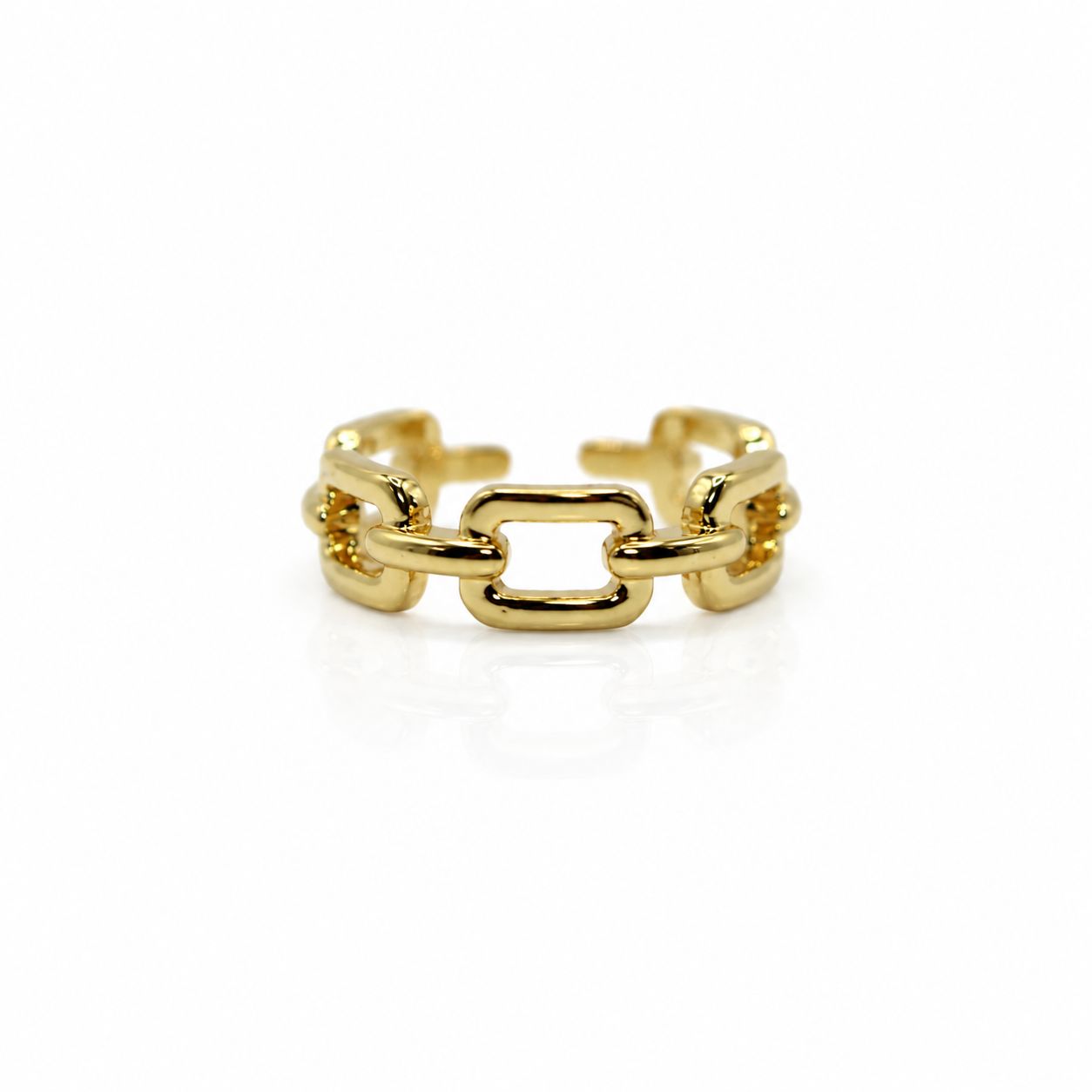 Chain Link Ring Rings athenadesigns