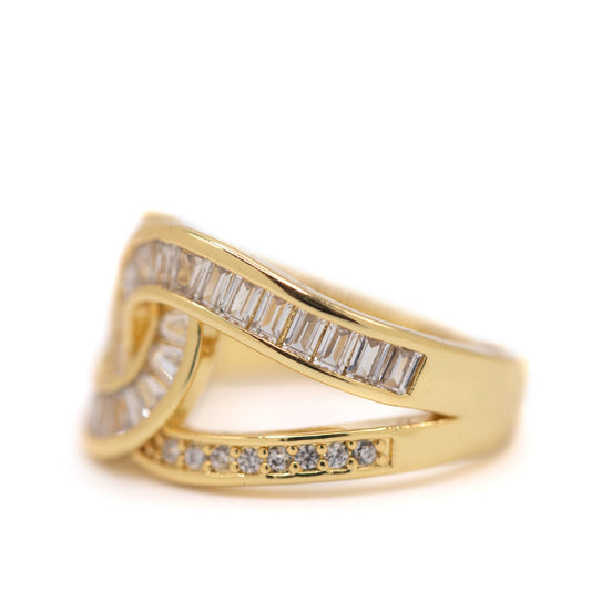 CZ Infinity Ring Rings athenadesigns