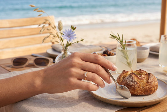 Cinq Baguette Ring Rings Iishii Designs