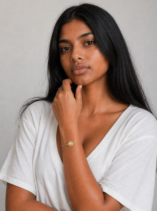 Rose Pull Chain Bracelet Bracelets Beads