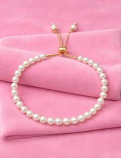 Pearl Pull Chain Bracelet Bracelet athenadesigns