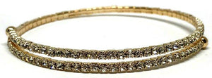 Gold Crystal Wrap Bracelet (BG5000) Fashion Bracelet athenadesigns 