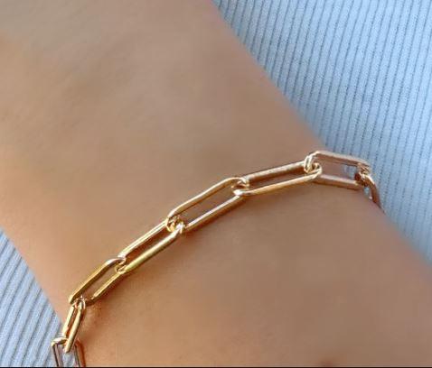 Link Bracelet: Gold Vermeil (BCG481) Bracelet athenadesigns