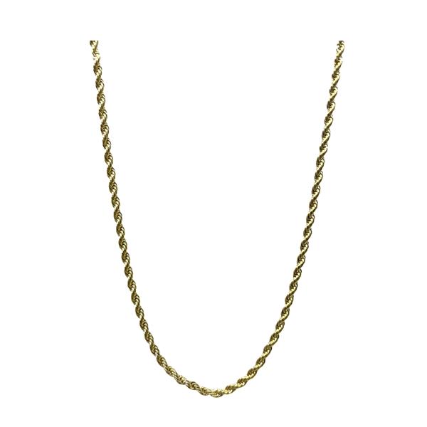 Rope Chain: 18kt Gold Fill: Available in 16", 18" and 24" (NCG400/__) Necklaces athenadesigns 16" : NCG400/16