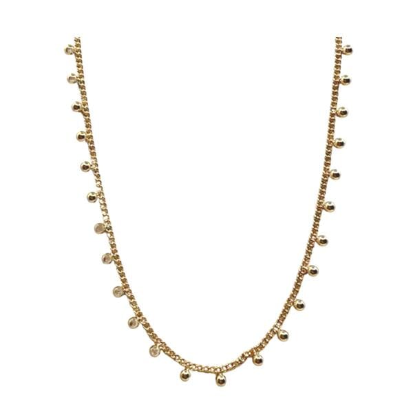 Choker: Gold Vermeil With Drops (NCG4644) Necklaces athenadesigns