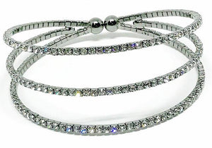 Crystal Cuff Braclet (BX3/405) Fashion Bracelet athenadesigns 