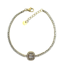 Load image into Gallery viewer, Stainless Steel &amp; CZ Bracelet (BGSS4565) Bracelet athenadesigns 
