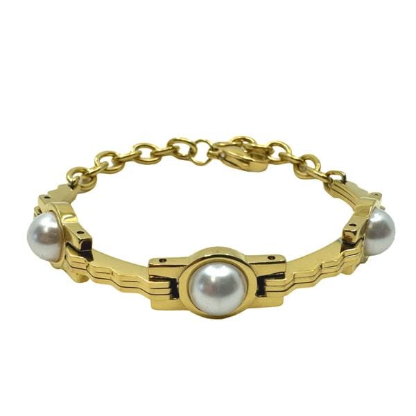 Stainless Steel: Fresh Water Pearl Bracelet FACEBOOK athenadesigns 