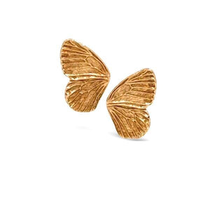 Natural Bronze Butterfly Post Earrings (EGP4BFLY) Earrings athenadesigns 