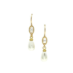 Pearl Drop Earrings: (EG4308) Earrings athenadesigns 
