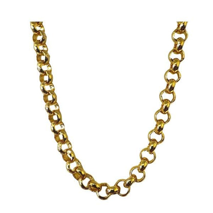 Chain: Gold Plated Rolo Chain (NG4600) Necklaces athenadesigns 
