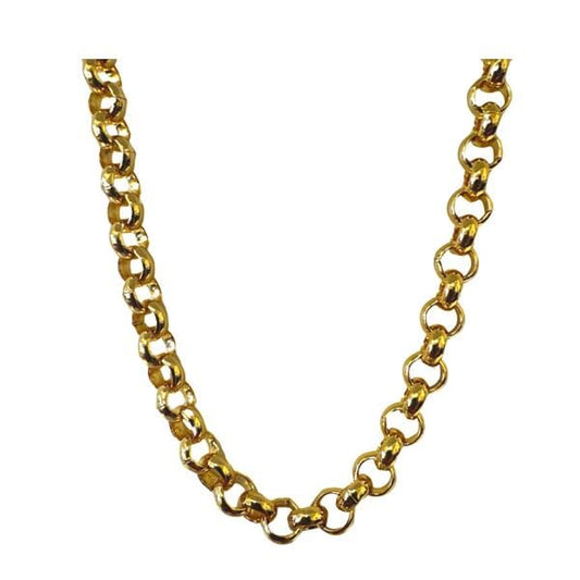 Chain: Gold Plated Rolo Chain (NG4600) Necklaces athenadesigns 