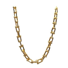 Load image into Gallery viewer, Thinner Gold Fill U Link (NG401) Necklaces athenadesigns 
