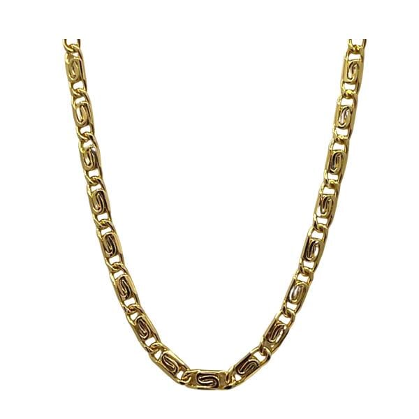 Fancy Link Gold Fill Chain Necklace: (NG4088) Necklaces athenadesigns 