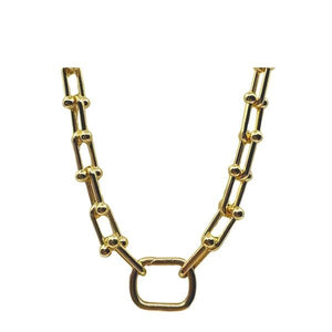Thicker Gold Fill U Link (NG402) Necklaces athenadesigns 