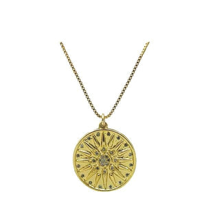 'Celestial' Pendant With CZ Accents (NGCP4565) Necklaces athenadesigns 