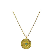 Load image into Gallery viewer, Granulated Pendant with CZ Center (NGCP4064) Necklaces athenadesigns 
