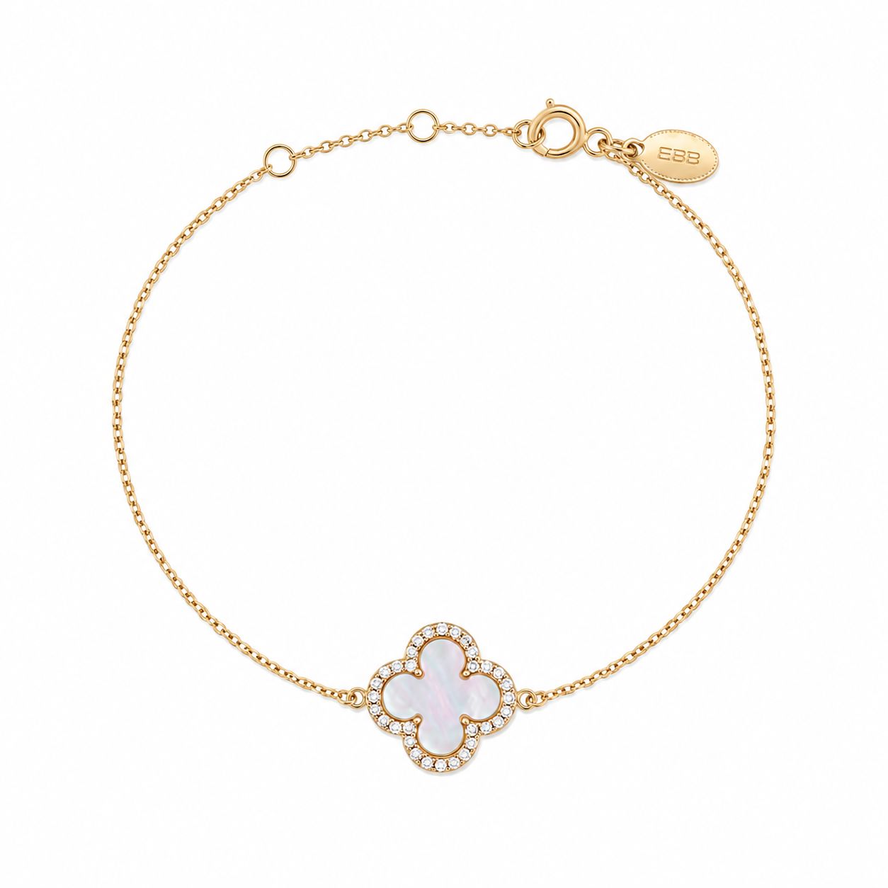 Clover 'Halo' Bracelet Bracelet athenadesigns BCG45CLVR 