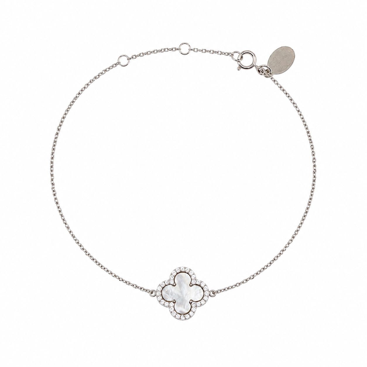 Clover 'Halo' Bracelet Bracelet athenadesigns BCS45CLVR 