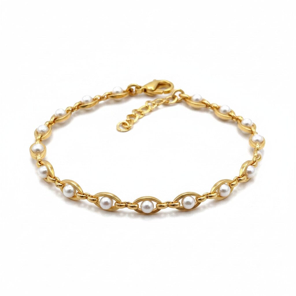 Pearl All Around Bracelet Bracelet athenadesigns BG4308 