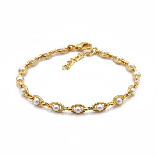 Pearl All Around Bracelet Bracelet athenadesigns BG4308 