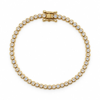 2mm Bezel Bracelet Bracelets Iishii BG4645S Gold 
