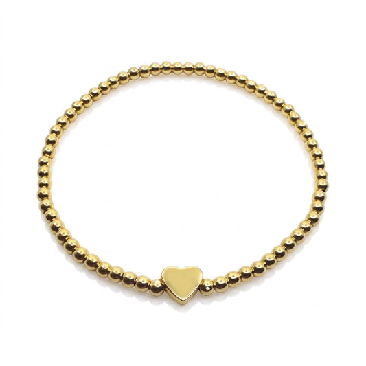 Heart Beaded Bracelet Bracelet athenadesigns BG6400 