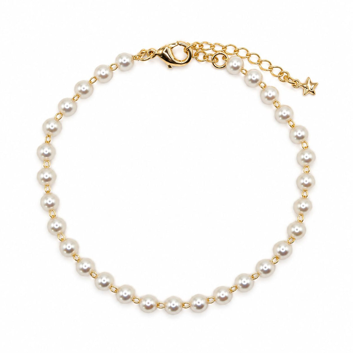 Frosted Moonlight Bracelet Bracelets Water & Tree BGF4138 Pearl/Gold 