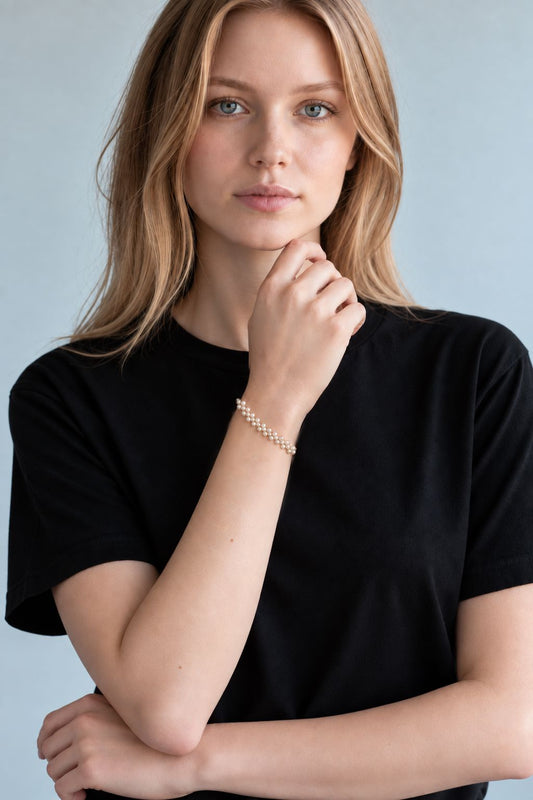 Pearl Strand Bracelet Bracelet Hotlife 