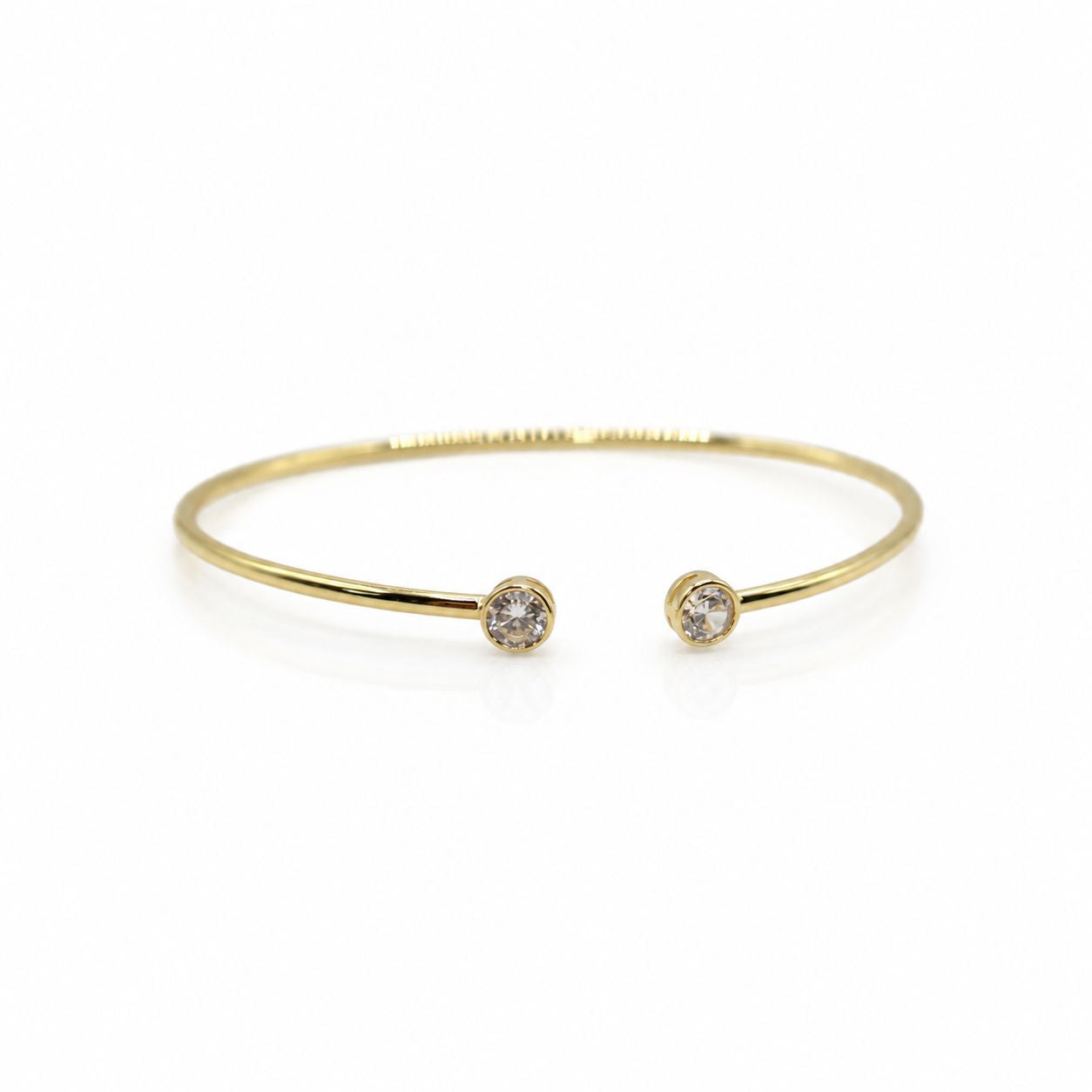 Petite CZ Bangle Bracelet athenadesigns BNG4065 
