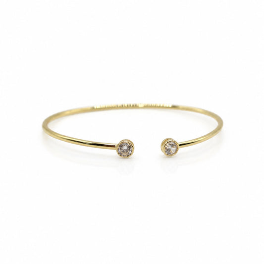 Petite CZ Bangle Bracelet athenadesigns BNG4065 