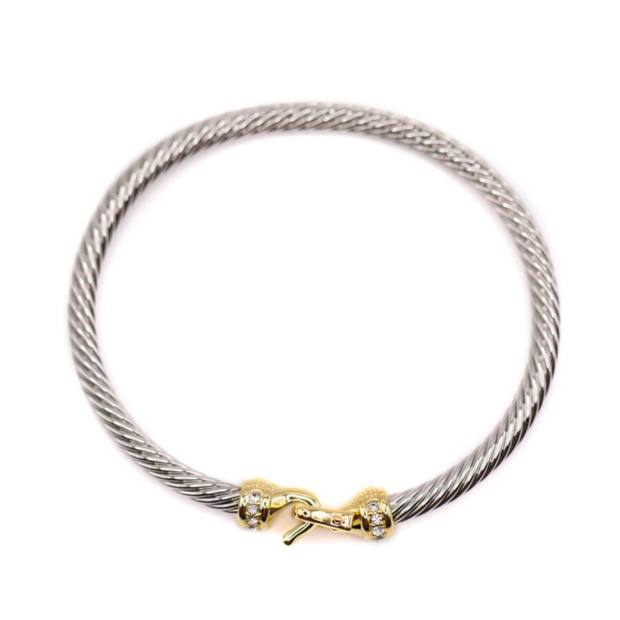 Metal Bar Lock Bracelet Bracelets athenadesigns 