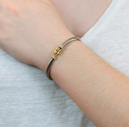 Metal Bar Lock Bracelet Bracelets athenadesigns 